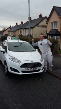 Darren Sheppard chuffed to be holding his Pass Certificate after passing his test first time today.  A safe, confident drive with few driver faults, demonstrating excellent car control and negotiating Cardiff´s rush hour traffic. A great reward after taking on board advice and working hard.  Congratulations again and well done.  Enjoy your dr...