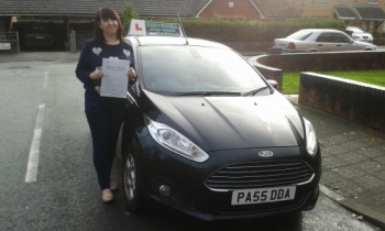 Elizabeth Thompson clearly delighted to be holding her Pass Certificate after passing her test today.  A great drive both smooth & safe drive with only 3 driver faults.  This was a fantastic achievement  following sheer determination and hard work. Salvina is looking forward to seeing you for Pass Plus.  Congratulations & well done again.  ...