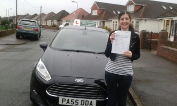 Michelle Gropetis delighted to be holding her Pass Certificate after passing her test first time today.  A good result after working really hard with few driver faults.  Congratulations and well done again.  A great Christmas present for Michelle, Salvina & Drivewell Driving Academy making a great end to the year. Look forward to seeing you for...