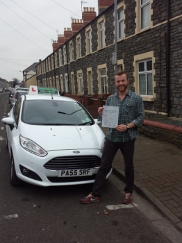 Stephen Cichrocki chuffed to be holding his Pass Certificate after Passing his test first time today with Drivewell Driving Academy. A fantastic safe drive with only one driver fault.  A well deserved result from Steve&acute;s positive attitude and determination to drive well to succeed.  Congratulations again and well done.  Enjoy your driving in ...